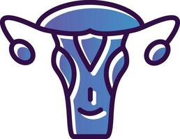 Uterus Vector Icon Design