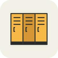 Locker Vector Icon Design