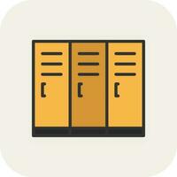 Locker Vector Icon Design