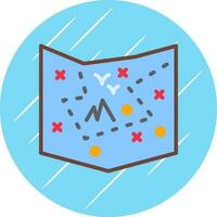 diseño de icono de vector de mapa