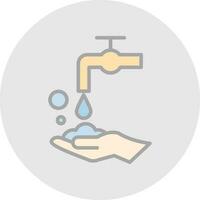 Handwash Vector Icon Design