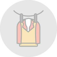 Clean clothes Vector Icon Design