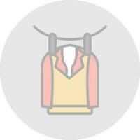 Clean clothes Vector Icon Design