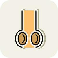 Testicles Vector Icon Design