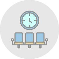 Waiting room Vector Icon Design