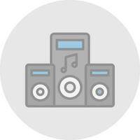 Speaker Vector Icon Design