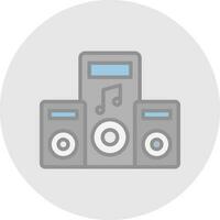 Speaker Vector Icon Design