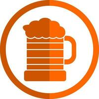 Beer glass Vector Icon Design