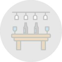 Pub Vector Icon Design