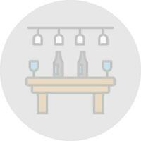 Pub Vector Icon Design