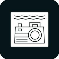 Underwater camera Vector Icon Design