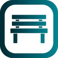 Bench Vector Icon Design