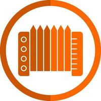 Accordion Vector Icon Design