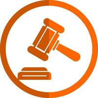 Gavel Vector Icon Design