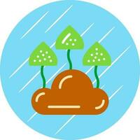 Fungus Vector Icon Design