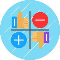 Swot analysis Vector Icon Design