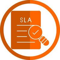 Sla Vector Icon Design