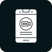 Videocall Vector Icon Design