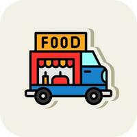 Food truck Vector Icon Design