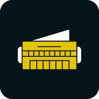 Harmonica Vector Icon Design