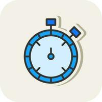 Stopwatch Vector Icon Design