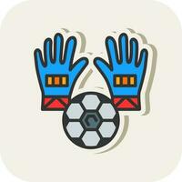 Goalie Vector Icon Design