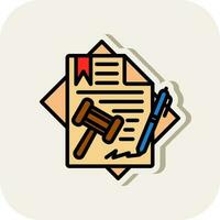 Agreement Vector Icon Design