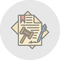 Agreement Vector Icon Design