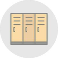 Locker Vector Icon Design