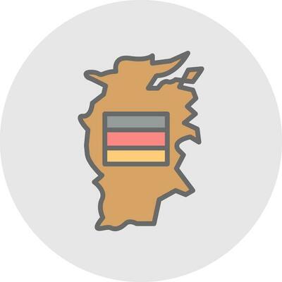 Germany Vector Icon Design