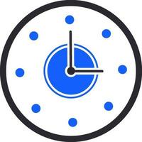 Vector illustration of a Clock.