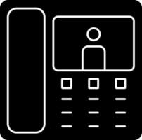 Digital Telephone Icon vector