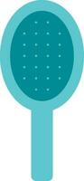 Isolated Paddle Brush Icon in Flat Style. vector