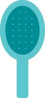 Isolated Paddle Brush Icon in Flat Style. vector