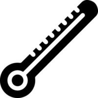 Vector illustration of thermometer icon.