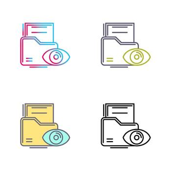 icono de vector de visualización de datos