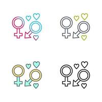 Genders Vector Icon