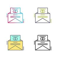 Invitation Card Vector Icon