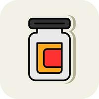 Jar Vector Icon Design