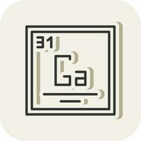 Gallium Vector Icon Design