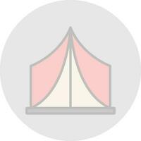 Tent Vector Icon Design
