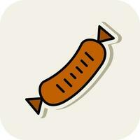 Sausages Vector Icon Design