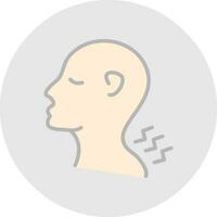 Neck Vector Icon Design