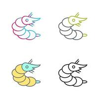 Shrimp Vector Icon