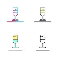 Rainbow Drink Vector Icon