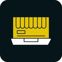 Online shop Vector Icon Design