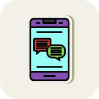 Chat Vector Icon Design