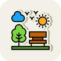 Park Vector Icon Design