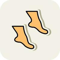 Foot Vector Icon Design