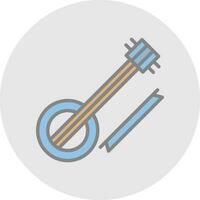 Violin Vector Icon Design